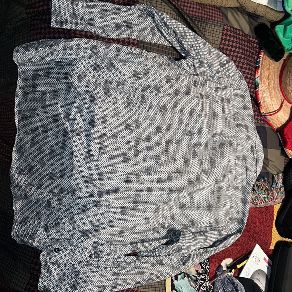 English Laundry Gradient Pattern Dress Shirt - Picture 2 of 3